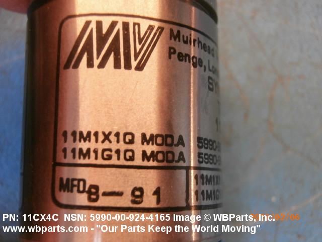 5990-00-924-4165 - TRANSMITTER SYNCHRO, M20708/2-001, M20708/2-01E,  M207082001