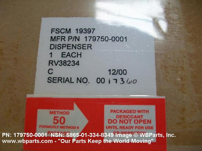 5865-01-334-8349 - COUNTERMEASURES DISPENSER, D49ALE47V