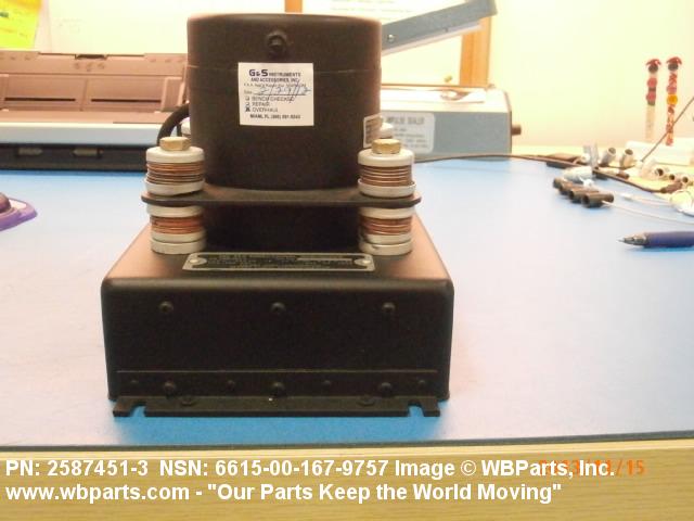 6615-00-167-9757 - DISPLACEMENT GYROSCOPE, CN-998B/ASN-43