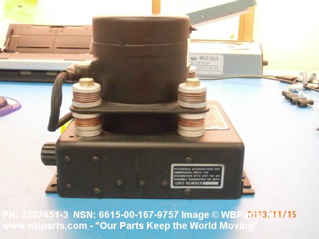 6615-00-167-9757 - DISPLACEMENT GYROSCOPE, CN-998B/ASN-43