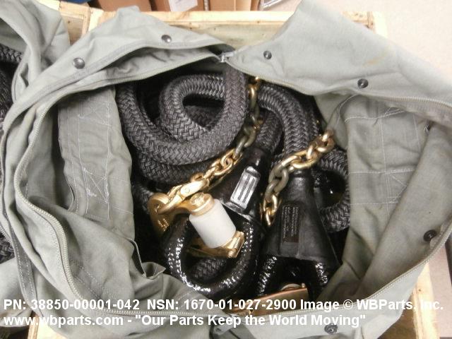 1670-01-027-2900 - AERIAL DELIVERY CARGO SLING, 38850-00001-042