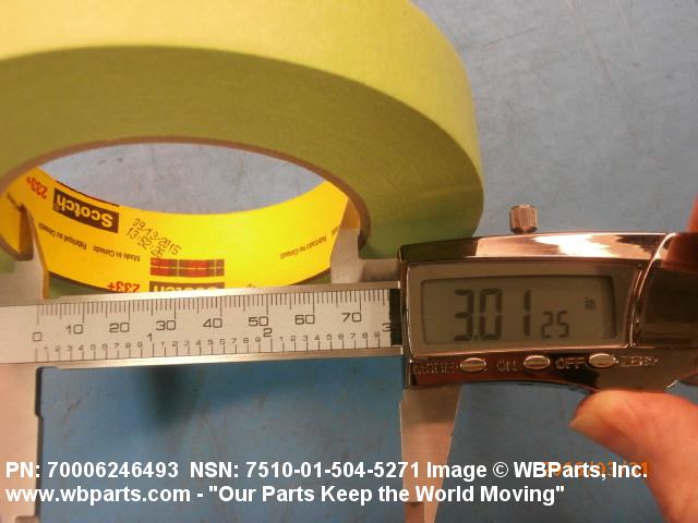 926017-4 Ability One Paper Masking Tape, Rubber Tape Adhesive