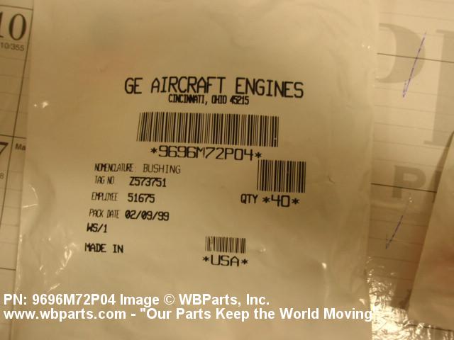 Part Number 9696M72P04