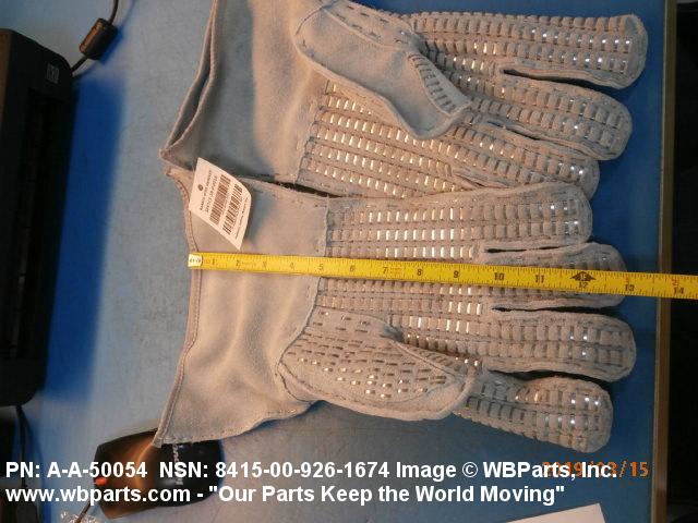 8415-00-926-1674 - BARBED TAPE-WIRE HANDLERS' GLOVES, AA50054, A-A
