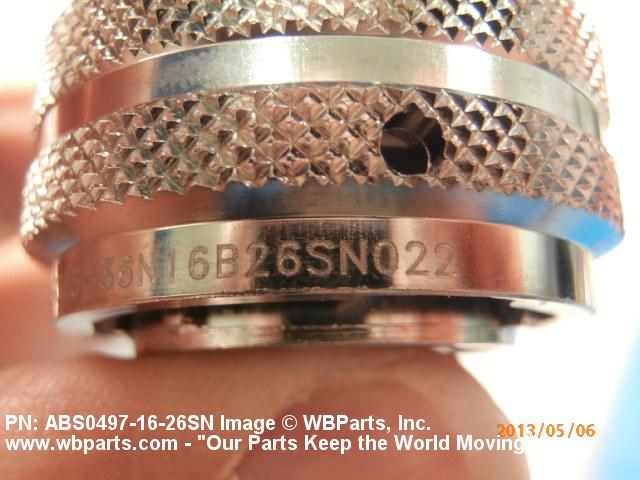 Part Number ABS0497-16-26SN