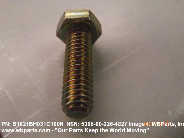 5306-00-226-4827 - MACHINE BOLT, MS3530534, MS35305-34, MS9072834