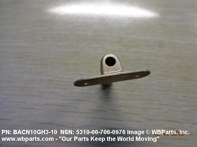 5310-00-706-0976 - PLATE SELF-LOCKING NUT, BACN10GH310, BACN10GH3