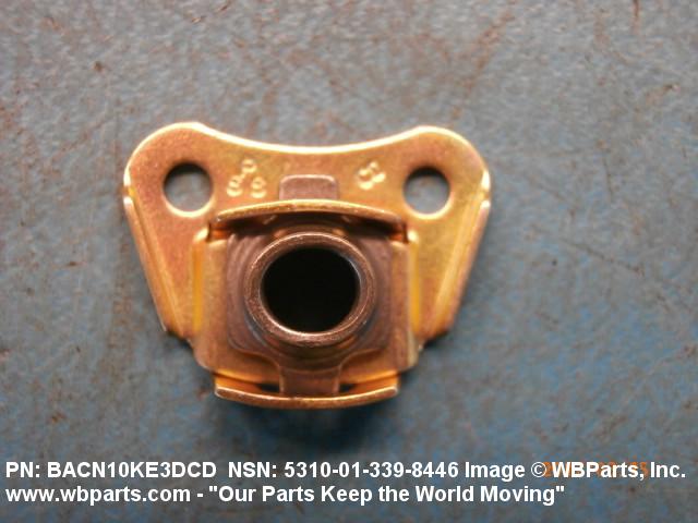 5310-01-339-8446 - PLATE SELF-LOCKING NUT, NS20249503, NS202495-03