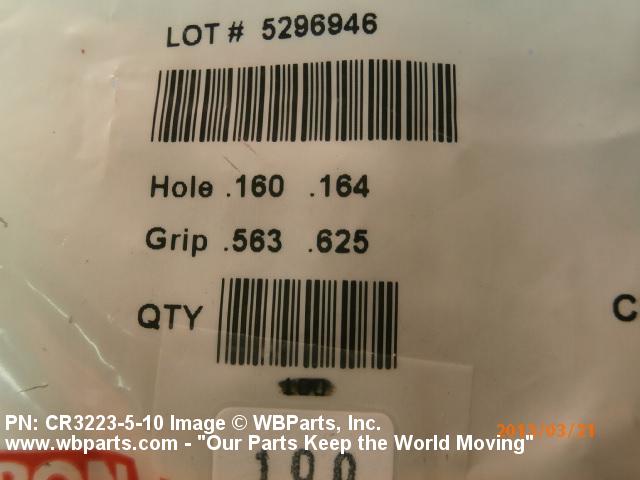 Part Number CR3223-5-10