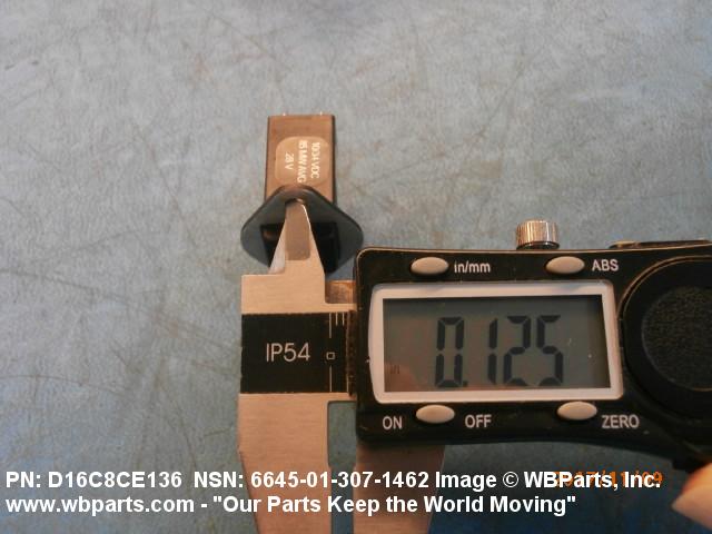 6645-01-307-1462 - TIME TOTALIZING METER, D16C8CE136, 01-307-1462 ...