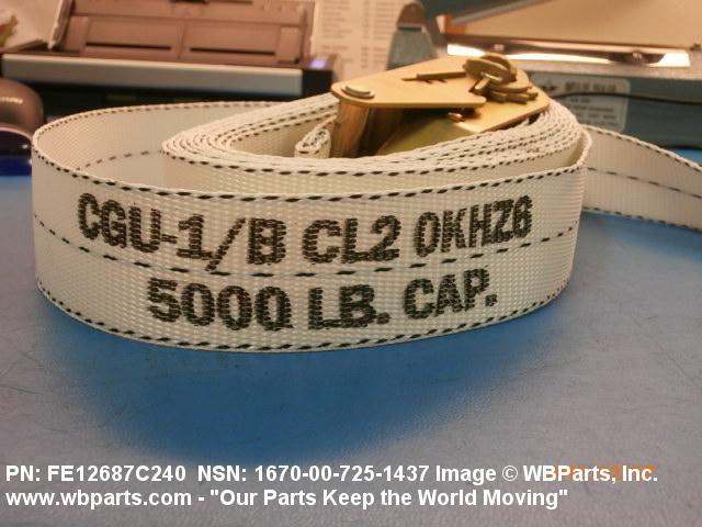 1670-00-725-1437 - AIRCRAFT CARGO TIE DOWN | WBParts