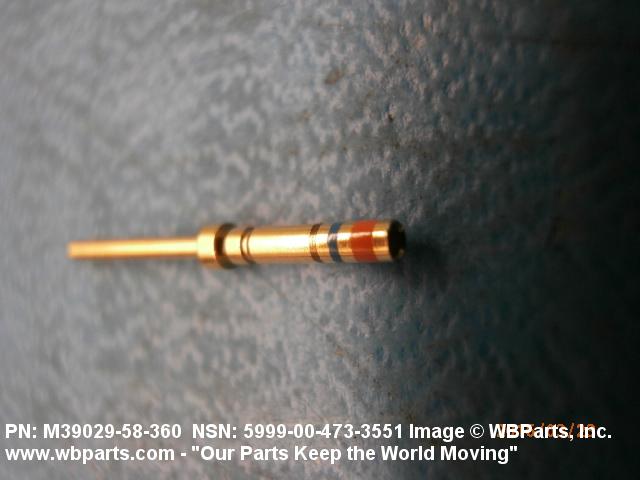 Military Specification M39029/58-360 Contact, Electrical