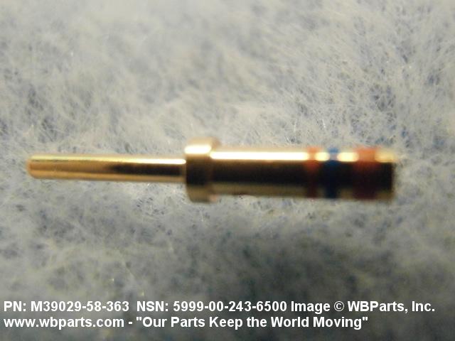 Military Specification M39029/58-363 Contact, Electrical