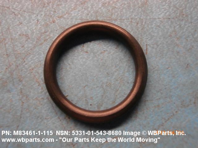 5331-01-107-4953 - O-RING, M83461/1-115, M834611115, AMS-P-83461/1 ...