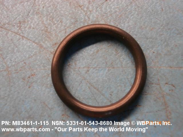 5331-01-107-4953 - O-RING, M83461/1-115, M834611115, AMS-P-83461/1 ...