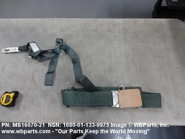1680-01-133-9975 - AIRCRAFT SAFETY BELT, MS16070, MS160702, MS16070-2