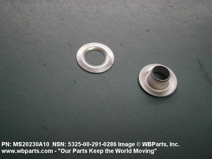 5325-00-291-0286 - METALLIC GROMMET, MS20230A10, MS20230GA10