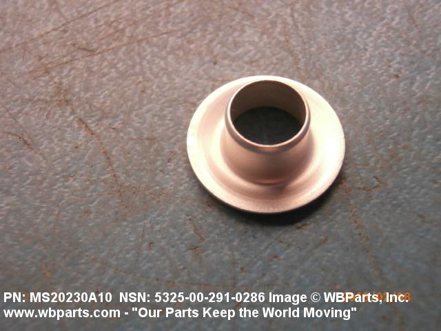 5325-00-291-0286 - METALLIC GROMMET, MS20230A10, MS20230GA10