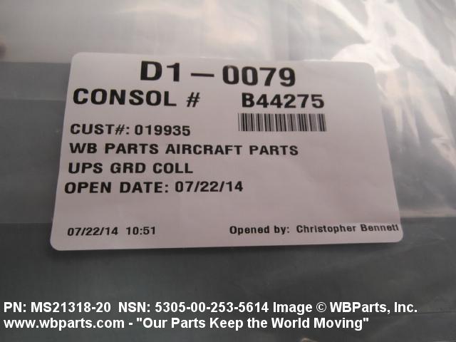 5305-00-253-5614 - DRIVE SCREW | WBParts