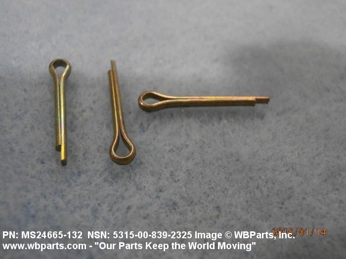 5315 00 839 2325 Cotter Pin Ms 24665 132 Ms24665132 Ms24665 132 Wbparts 