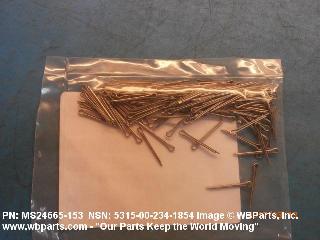 5315 00 234 1854 Cotter Pin Ms24665153 Ms24665 153 An380c23 Wbparts 