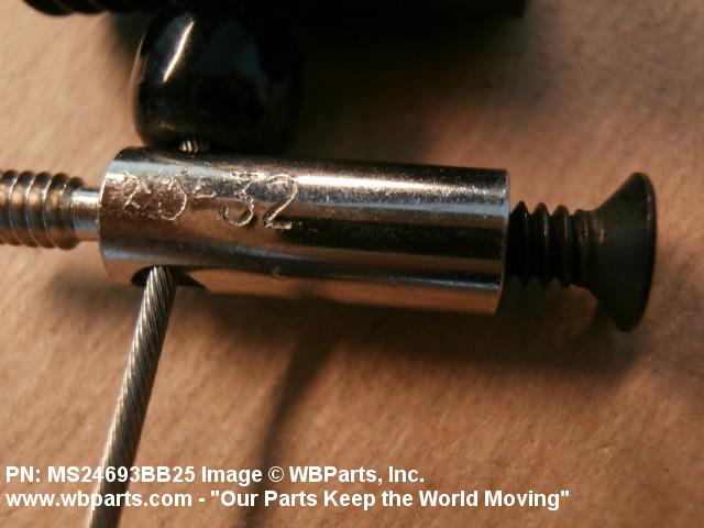 Part Number MS24693BB25