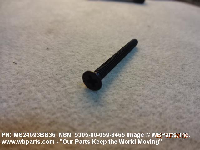 Part Number MS24693BB36