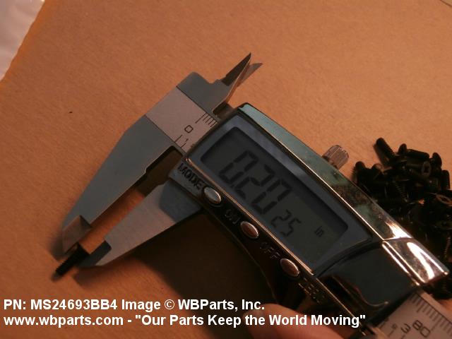 Part Number MS24693BB4