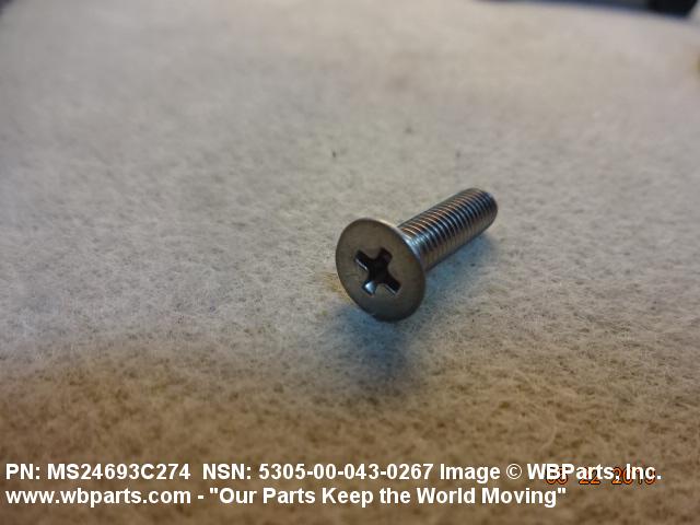 Part Number MS24693C274