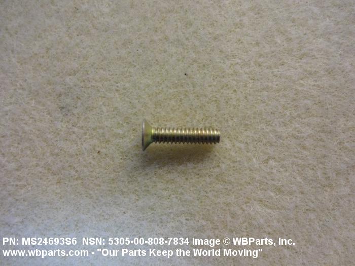 Part Number MS24693S6