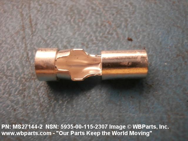 MS27144-1 - Connector, Male for 14 Gauge Wire - Real4WD