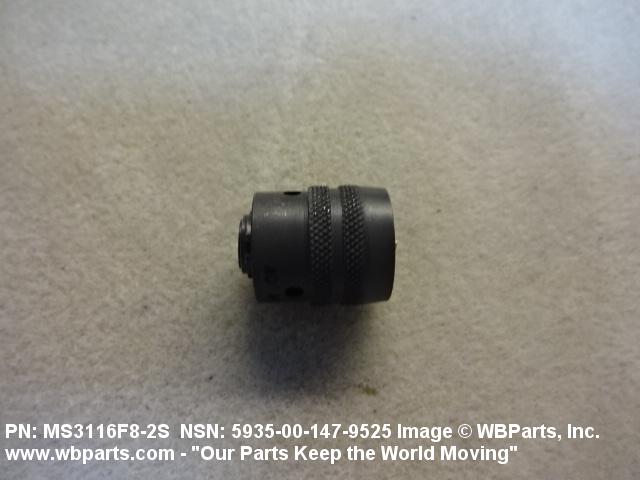 Part Number MS3116F8-2S