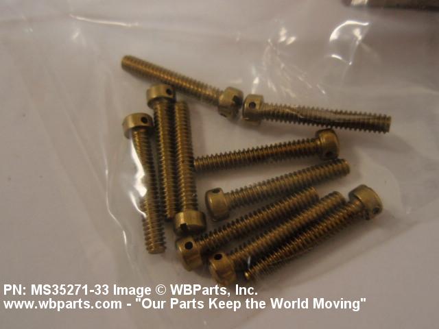 Part Number MS35271-33