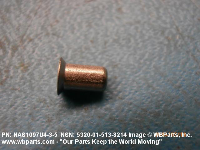 5320-01-513-8214 - SOLID RIVET, NAS1097U435, NAS1097U4-3-5, 01-513