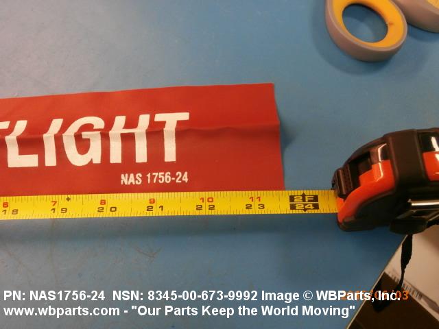 NAS1756-24 Warning Streamer - Military Fasteners