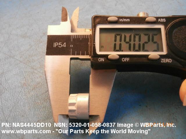 5320-01-058-0837 - PIN-RIVET COLLAR, NAS4445DD10, 01-058-0837