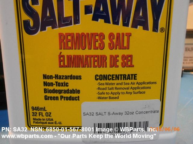 SA32 Salt S-Away 32oz Concentrate