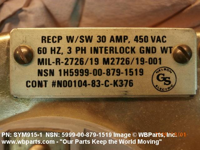 5999-01-158-1562 - ELECTRICAL CONTACT, MS2749120, MS27491-20, MS2749220D