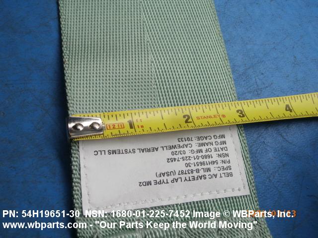 1680-01-133-9975 - AIRCRAFT SAFETY BELT, MS16070, MS160702, MS16070-2