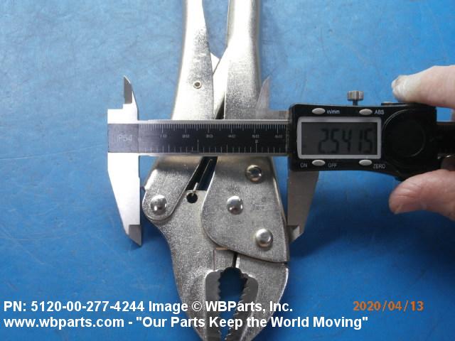 5120-00-277-4244 - PLIER WRENCH, B107.24, B107.24 TY1CL1STA, B107