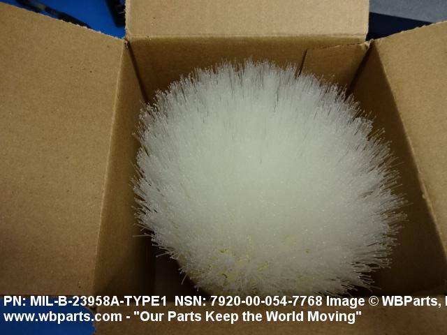 Aircraft Cleaning Brush - 100% Nylon Fiber Bristles, White, NSN  7920-00-054-7768 - The ArmyProperty Store