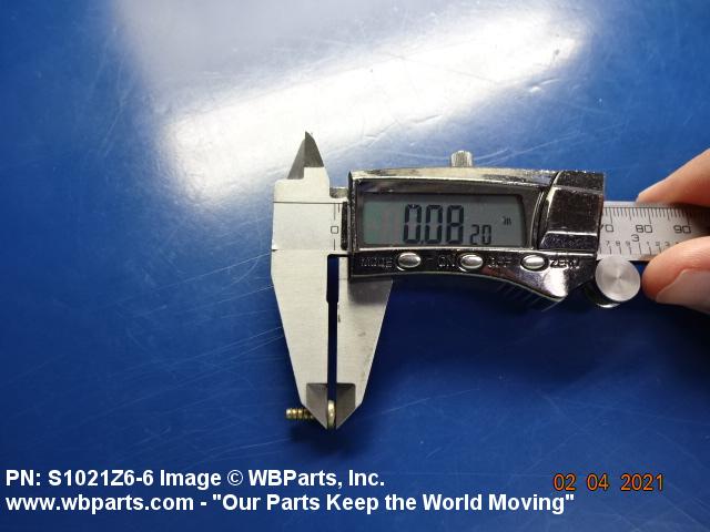 S1021Z6-6 - SCREW | WBParts