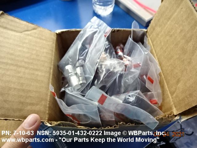 5935-01-432-0222 - ELECTRICAL PLUG CONNECTOR, 1803870000, 180387-0000 ,  71062
