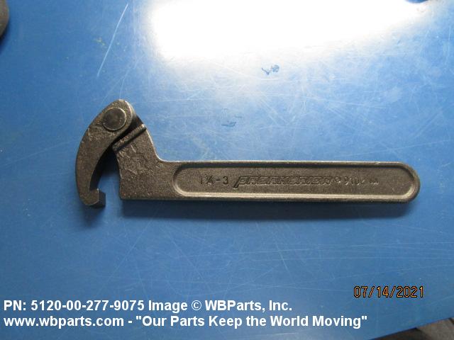 5120-00-277-9075 - SPANNER WRENCH, AS601 TY1CL1 , AS6018