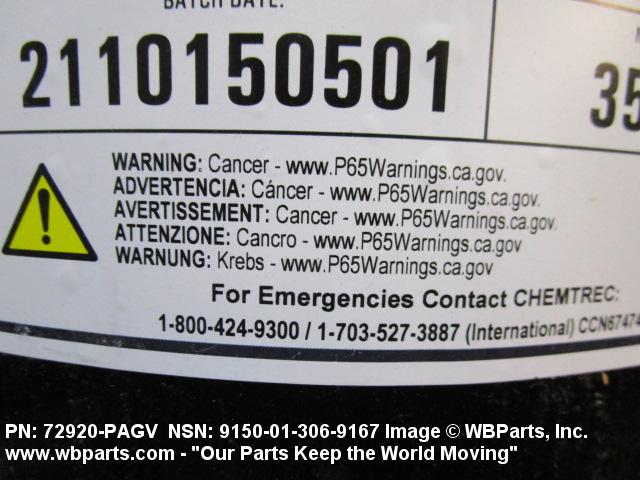 9150-01-306-9167 - WATER-WASH RESISTANT GREASE, AA50433, A-A-50433