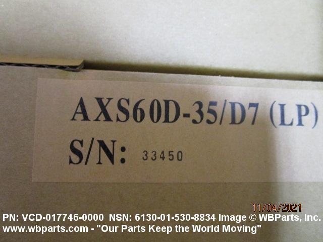 6130-01-530-8834 - POWER SUPPLY, VCD017746000X, VCD-017746-000X