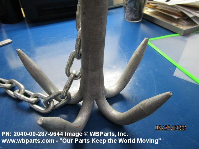 2040-00-287-9644 - MARINE GRAPNEL | WBParts