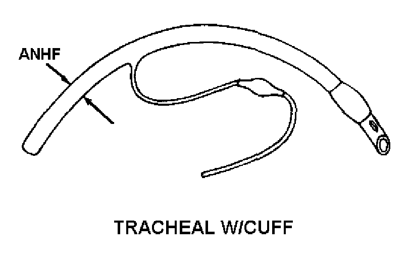 6515-00-105-0720 - TRACHEAL TUBE, 510112, 5-10112, 999 013 034