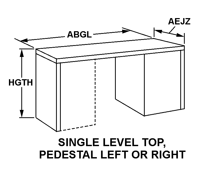 6530 00 115 2993 Flat Top Desk Wbparts